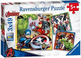 Ravensburger Puzzle Avengers Assemble 3x49pcs 08040