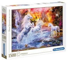 Clementoni Puzzle High Quality Wild Unicorns 1500pcs
