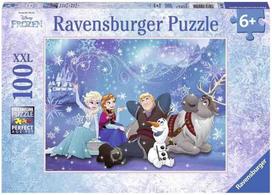 frozen puzzle - Ravensburger XXL Puzzle Disney Frozen Ice Magic 100pcs 10911 - 1 nuotrauka