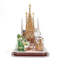 cubicfun 3d puzzle - CubicFun Barcelona 3D 186pcs MC256h - 4 nuotrauka