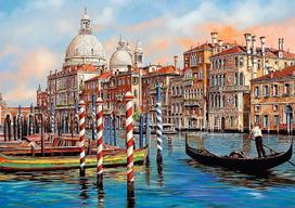 puzzle deliones 1000 - Trefl Puzzle The Afternoon In Venice Canal Grande 1000pcs - 2 nuotrauka
