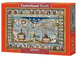 Castorland Puzzle Map Of The World 1693 2000pcs