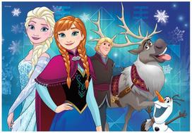 frozen puzzle - Ravensburger Puzzle Disney Frozen 2x24pcs 09074 - 2 nuotrauka
