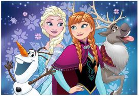 frozen puzzle - Ravensburger Puzzle Disney Frozen 2x24pcs 09074 - 3 nuotrauka