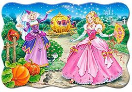 delioniu deklas - Castorland Puzzle Cinderella 2 20pcs Maxi - 2 nuotrauka