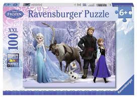 frozen puzzle - Ravensburger Puzzle Disney Frozen XXL 100pcs - 1 nuotrauka