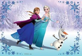 frozen puzzle - Ravensburger Puzzle Disney Frozen 2x24pcs - 3 nuotrauka