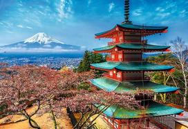 puzzle 1500 - Trefl Mount Fuji 1500pcs 26132 - 3 nuotrauka