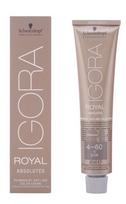 plauku dazai schwarzkopf absolut - Schwarzkopf Igora Royal Absolutes Anti Age Hair Color Cream 60ml 4-60 - 2 nuotrauka