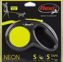pavadelis flexi s - Flexi New Classic Neon Leash S 5m - 5 nuotrauka