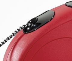 flexi pavadelis 8m m - Flexi New Classic Cord S 8m Red - 2 nuotrauka