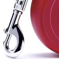 pavadelis flexi s 5m - Flexi New Classic Tape S 5m Red - 4 nuotrauka
