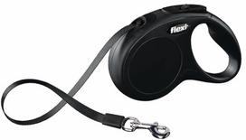 pavadelis flexi s 5m - Flexi New Classic Tape S 5m Black - 1 nuotrauka