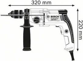 elektrinis greztuvas - Bosch GBM 13-2 RE - 2 nuotrauka
