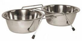 dubeneliai su stovu - Record Metal Bowl Set 16.5cm - 1 nuotrauka