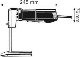 bosch siaurapjuklis - Bosch GSG 300 Professional - 2 nuotrauka