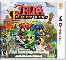 Legend Of Zelda: Tri Force Heroes 3DS