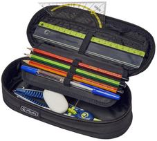 penalas juodas - Herlitz Pencil Pouch Case Black 11415924 - 4 nuotrauka