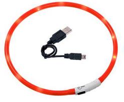 ledo sunys - Karlie Flamingo Collar 70cm Visio Light Orange - 1 nuotrauka