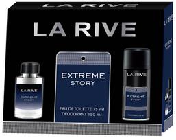 kvepalu rinkiniai vyrams - La Rive Extreme Story 75ml EDT + 150ml Deodorant Spray - 1 nuotrauka