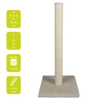draskykle 90 - Europet Bernina Classic Eco High Post 90cm Beige - 3 nuotrauka
