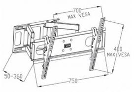 lcd stovas - ART Holdes For LCD TV/LED 30 - 70" - 2 nuotrauka