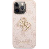 Guess "GUHCP13X4GMGPI PU 4G Metal Logo Case iPhone 13 Pro Max" Pink