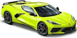 Žaislinis automobilis Maisto Chevrolet Corvette Stingray Coupe ´20 531527, žalia