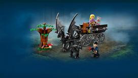 karietome - LEGO Harry Potter Hogvartso Karieta su testraliais 76400 - 8 nuotrauka