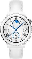 huawei watch gt 3 pro - Huawei WATCH GT3 Pro Ceramic/ White Leather Strap - 1 nuotrauka