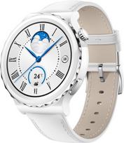 huawei watch gt 3 pro - Huawei WATCH GT3 Pro Ceramic/ White Leather Strap - 2 nuotrauka