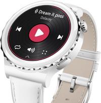 huawei watch gt 3 pro - Huawei WATCH GT3 Pro Ceramic/ White Leather Strap - 3 nuotrauka