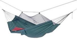 campa green - Hamakas Amazonas Moskito Traveller Travel Hammock Emerald Green - 1 nuotrauka