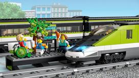 lego greitoji - LEGO City Trains Greitasis keleivinis traukinys 60337 - 5 nuotrauka