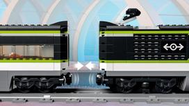 lego greitoji - LEGO City Trains Greitasis keleivinis traukinys 60337 - 9 nuotrauka