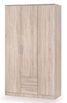 spinta 120 cm - Spinta Halmar Lima S-3, ąžuolo, 52x120x205 cm - 1 nuotrauka