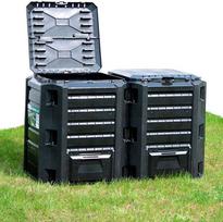 kompostas - Komposto dėžė Prosperplast, 720 mm x 1140 mm x 830 mm, 800 l - 5 nuotrauka