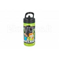puodeliai minecraft - MINECRAFT Plastikinė gertuvė, 410 ml - 2 nuotrauka