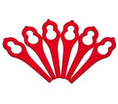 bosch peilis - Bosch Saugūs plastmasiniai peiliai (24 vnt.) ART 26 ACCUTRIM - 1 nuotrauka
