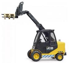 sunkiajai technikai - Sunkioji technika Bruder JCB Teletruk 02512, juoda/geltona - 2 nuotrauka