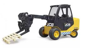 sunkiajai technikai - Sunkioji technika Bruder JCB Teletruk 02512, juoda/geltona - 3 nuotrauka