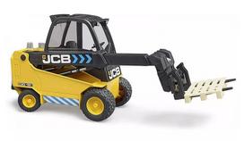 sunkiajai technikai - Sunkioji technika Bruder JCB Teletruk 02512, juoda/geltona - 4 nuotrauka