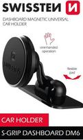 laikiklis telefonui magnetas - Swissten S-Grip DM6 Car Panel Holder Black - 3 nuotrauka