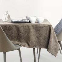 staltiese 120x120 - AmeliaHome Gaia Tablecloth HMD Cappuccino 120x120cm - 2 nuotrauka