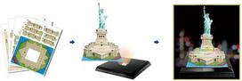 cubicfun 3d puzzle - 3D dėlionė Cubicfun Statue Of Liberty LED, 37 dalių - 3 nuotrauka