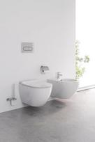 klozetai ravak - Pakabinamas WC puodas Ravak Uni Chrome RimOff - 4 nuotrauka