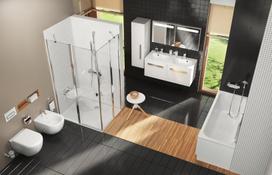 klozetai ravak - Pakabinamas WC puodas Ravak Uni Chrome RimOff - 6 nuotrauka