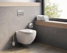 klozetai ravak - Pakabinamas WC puodas Ravak Uni Chrome Rim - 4 nuotrauka