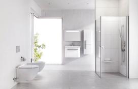 klozetai ravak - Pakabinamas WC puodas Ravak Uni Chrome Rim - 10 nuotrauka