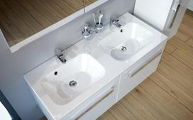 dviguba praustuvas - Dvigubas praustuvas RAVAK Chrome 1200 su persipylimu, XJG01112000 - 7 nuotrauka